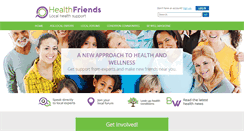 Desktop Screenshot of health-friends.org