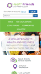 Mobile Screenshot of health-friends.org